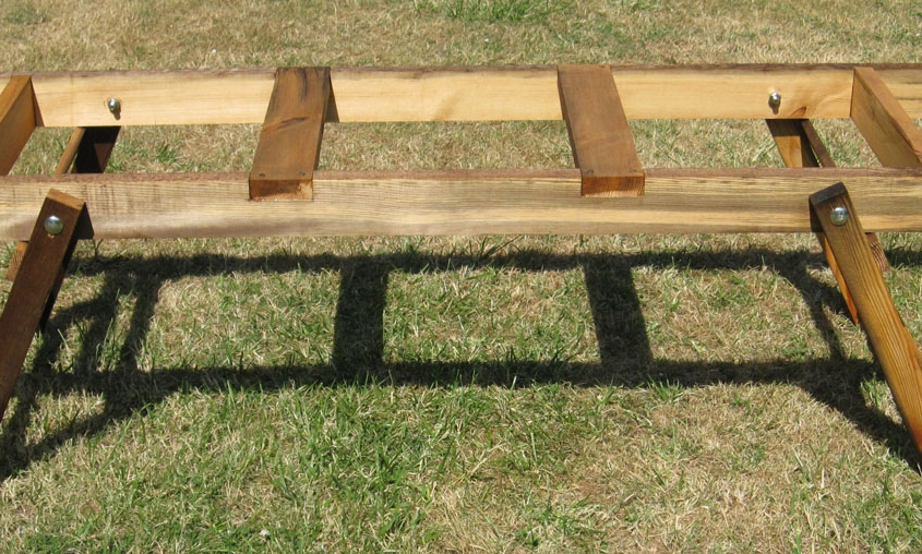 Triple Beehive Stand complete